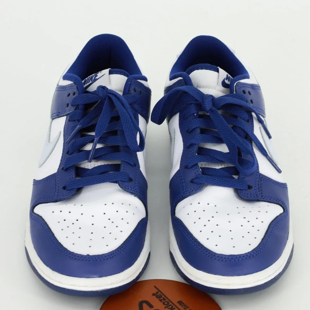 Nike Dunk Low Polar Blue White Leather Sneakers DV0833-400 Mens 6.5 Athleisure